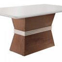 Ver imagem 6 de Conjunto Mesa Capri Tampo Smart Vidro 6 Cadeiras Napoles Cel Móveis