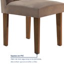 Ver imagem 7 de Conjunto Mesa Laguna Tampo Slim Vidro Plus 6 Cadeiras Laguna