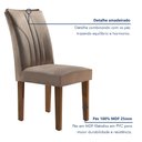 Ver imagem 5 de Conjunto Mesa Laguna Tampo Slim Vidro Plus 6 Cadeiras Laguna