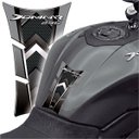 Ver imagem 3 de Protetor Tanque Bocal Alto Relevo Bajaj Dominar 250cc Grafite