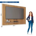 Ver mais imagens de Combo Painel p/ TV70" Banco Alto Sun Student MDF-MDP Caemmun