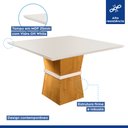 Ver imagem 2 de Conjunto Sala de Jantar Mesa Tampo Slim Vidro Plus 8 Cadeiras Germany Yescasa