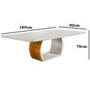 Ver imagem 2 de Mesa para Sala de Jantar Ellis 220 Mobillare