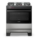 Ver imagem 7 de Fogão a Gás Mesa Inox Tampa de Vidro Forno 84l Esmaltec Ideal Top Inox 5 Bocas Bivolt