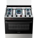 Ver imagem 5 de Fogão a Gás Mesa Inox Tampa de Vidro Forno 84l Esmaltec Ideal Top Inox 5 Bocas Bivolt
