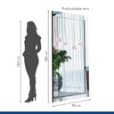 Ver imagem 3 de Espelho Decorativo Ibiza Isadora Design 185x90cm