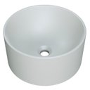 Ver imagem 1 de Cuba Pia para Banheiro Redonda 26cm Celine C08 Cinza - Mpozenato
