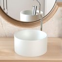 Ver imagem 6 de Cuba Pia para Banheiro Redonda 26cm Celine C08 Cinza - Mpozenato