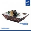 Ver imagem 4 de Mesa de Centro Espelhada Laguna Espresso Móveis