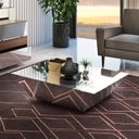 Ver imagem 1 de Mesa de Centro Espelhada Laguna Espresso Móveis