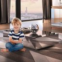 Ver imagem 4 de Mesa de Centro Espelhada Ibiza Espresso Móveis