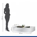 Ver imagem 2 de Mesa de Centro Espelhada Ibiza Espresso Móveis