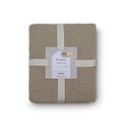 Ver imagem 3 de Manta Decorativa para Sofá Tricot Golden 1,20m X 1,50m 100% Algodão Amêndoa