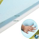 Ver mais imagens de Pillow Top Visco Nasa Gel + Látex Hr foam Casal 8cm Aumar