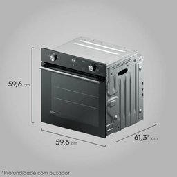 FORNO EMB. GAS OE8GH 220V ELECTROLUX - UNICA - 12
