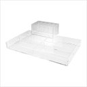 Ver imagem 3 de Bandeja Organizadora em Acrílico com porta pincéis Mod N1-N2 Centauri Acrílicos BS-N1-N2