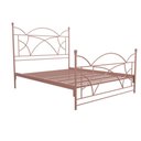 Ver imagem 1 de Cama de Ferro Arábia Queen Size Icamas Rosa Bebê