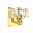 Ver imagem 1 de Arandela Dourada de Cristal K9 Interna Quarto G9 Bet39