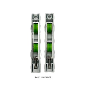 Duplas/par de Roldanas 200kg Gold- Alta Resistencia e Silenciosa