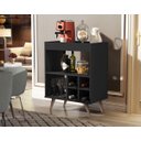 Ver imagem 2 de Buffet Aparador com Adega Encanto - Jalmac Móveis: Preto