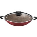 Ver imagem 1 de Wok Tramontina Alumínio Antiaderente Paris 36cm Vermelho