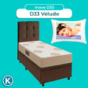 Ver imagem 5 de Conjunto Cama Box Bau + Cabeceira + Colchão Solteiro D33 + Travesseiro Ortobom