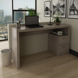 Mesa para Escritório 135,8cm com 2 gavetas ME4130