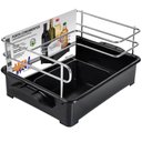 Ver imagem 1 de Suporte Porta Condimentos Temperos Azeite Vinagre Sal Preto Organizador Cozinha Bancada Multiuso