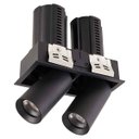 Ver imagem 1 de Spot Led Duplo de Embutir Aiva 14w 2700k 6482 Nordecor St3056