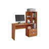 Mesa de Computador Elisa C/ 2 Gavetas e 6 Nichos Cinamomo - Permóbili - 1