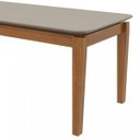 Ver imagem 5 de Mesa de Jantar Retangular 6 Lugares Tampo Vidro/MDF Áries Móveis Lopas