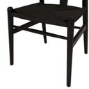 Ver imagem 6 de Cadeira Wishbone Valentina Madeira Preta Assento em Rattan Preto