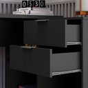 Ver imagem 5 de Mesa em L Para Escritório Preto Nt2060 Preto