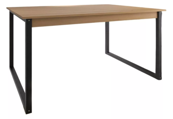 Mesa de Jantar Luxo para 6 Lugares 120cm Tampo Mdp - sem Cadeiras