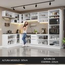 Ver imagem 6 de Armário de Cozinha Completa de Canto 499cm Branco Stella Madesa 03