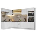 Ver imagem 3 de Armário de Cozinha Completa de Canto 499cm Branco Stella Madesa 03