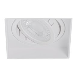 Spot no Frame Mr16 Branco-inclui Soquete para Lâmpada Gu10 - 5