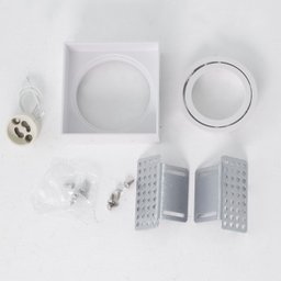 Spot no Frame Mr16 Branco-inclui Soquete para Lâmpada Gu10 - 6