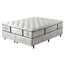 Ver imagem 2 de Cama Box Conjugado Queen com Colchão 158x69x198 Veneza Ii Gazin Cr35311 Branco