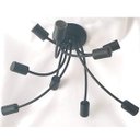 Ver imagem 1 de Plafon Aranha com 9 Bocais Emalustres