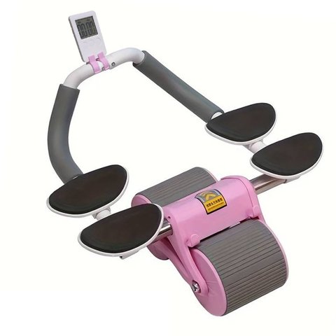 Rolo Abdominal Exercicio Roda Musculacao Prancha Ombro Braços Abdomen Academia Treino Fortalecimento