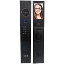 Ver mais imagens de Fechadura Digital Eletronica Biometria Reconhecimento Facial Wifi App Celular Smartphone Cartao Resi