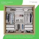 Ver imagem 5 de Guarda-roupa Casal 3 Portas 4 Gavetas Costa Rica