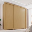 Ver imagem 1 de Guarda-Roupa Casal 3 Portas 4 Gavetas Costa Rica Marrom/Jequitiba