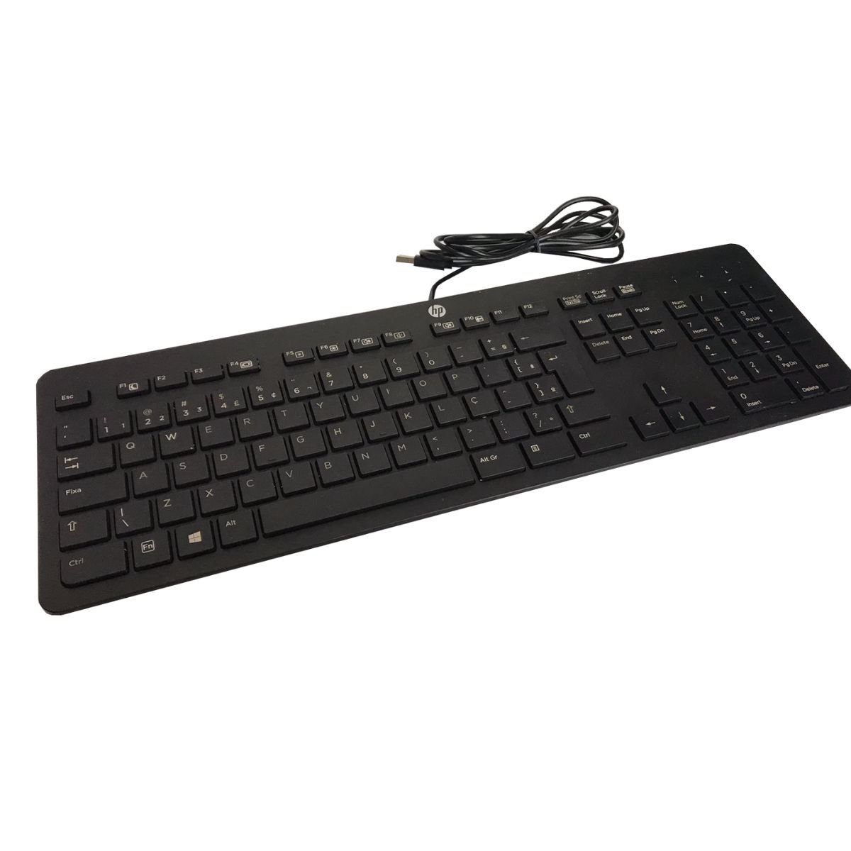 Teclado Hp Slim Keyboard Português Abnt2 Sk-2120 - 2