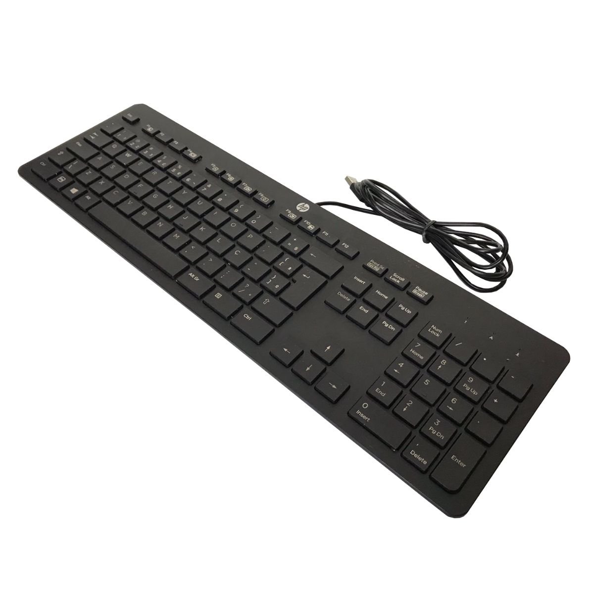 Teclado Hp Slim Keyboard Português Abnt2 Sk-2120