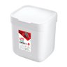 Conjunto de Pia Branco - Porta Detergente, Escorredor de Talheres e Lixeira 3l - 2