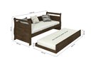 Ver imagem 4 de Cama Babá Solteiro Infantil com Auxiliar Mdf Branco