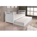 Ver imagem 3 de Cama Babá Solteiro Infantil com Auxiliar Mdf Branco