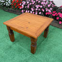 Ver imagem 4 de Mesa de Centro Madeira de Demolição 60 X 60 Sudeste Rústico